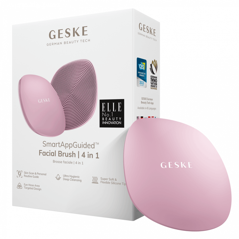 Geske Facial Brush | 4 in 1 Pink - Reflexions Salon