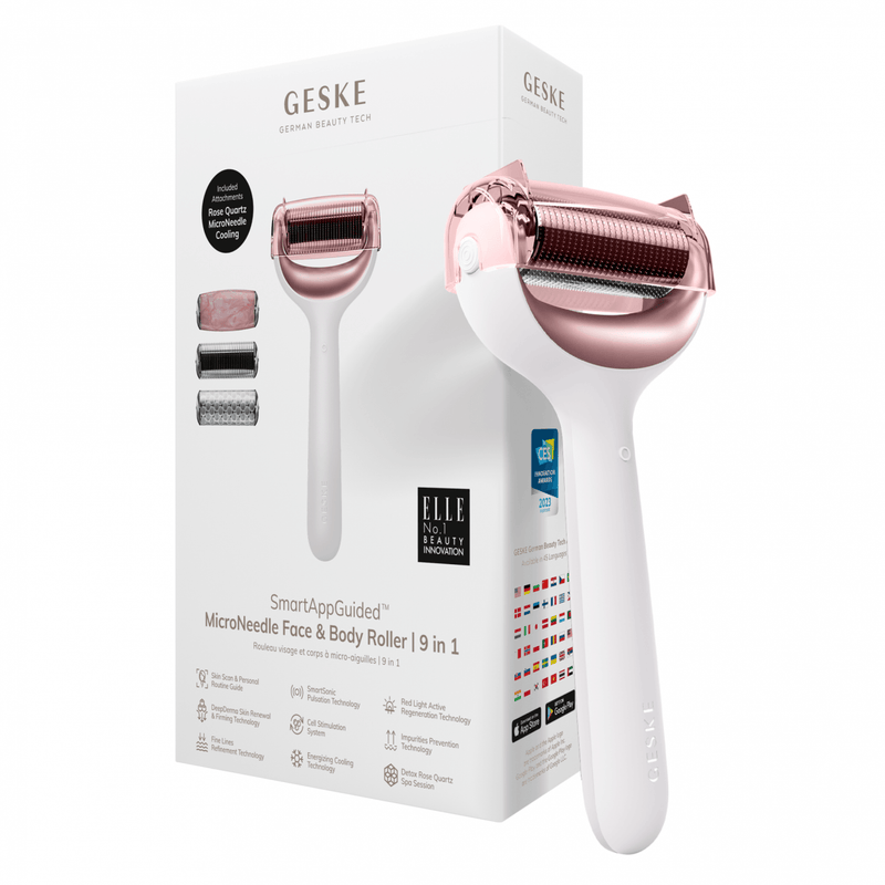 Geske MicroNeedle Face Roller | 9 in 1 Starlight - Reflexions Salon