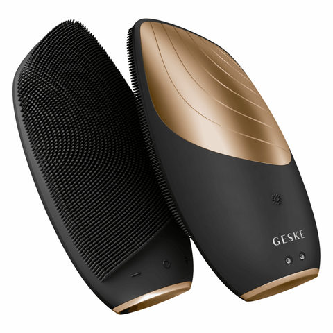 Geske Sonic Thermo Facial Brush | 6 in 1 Gray