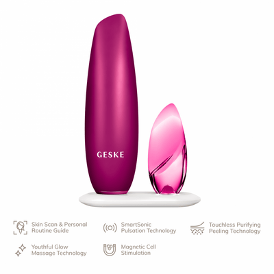 Geske Touchless Magnetic Peeling Mask | 5 in 1 Magenta - Reflexions Salon