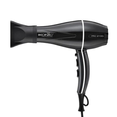 Ikonic Professional - Pro 2100+ Hair Dryer Black - Reflexions Salon