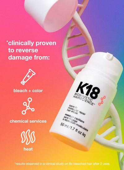 K18 - Leave-in Molecular Repair Hair Mask - 5ml - Reflexions Salon