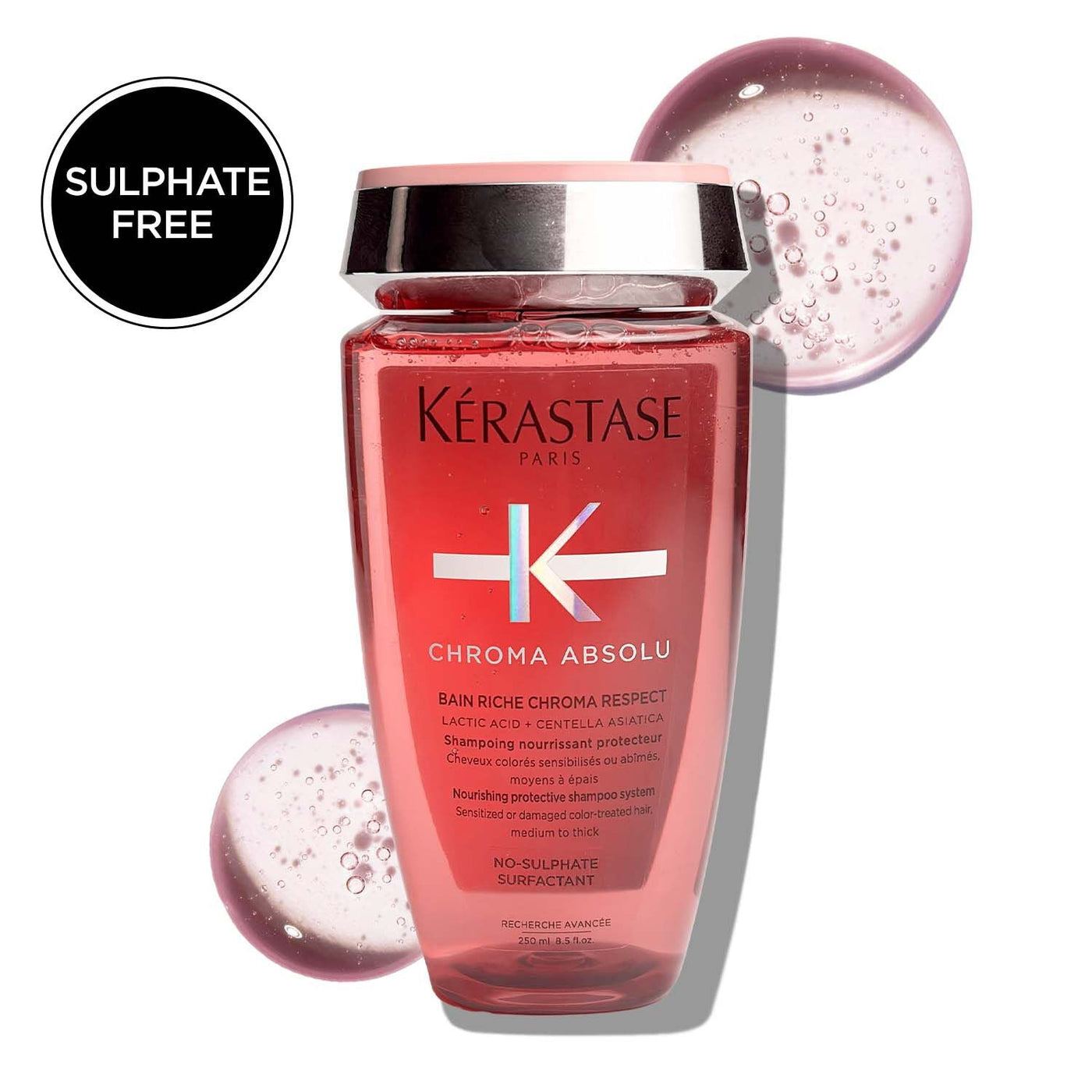 Kerastase Chroma Absolu - Bain Riche Chroma Respect Shampoo 250ml — official Kérastase product image