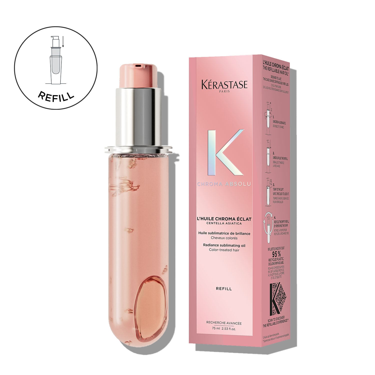 Kerastase Chroma Absolu - Hair Oil-In-Serum Refill 75ml — official Kérastase product image