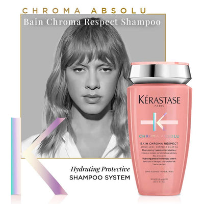 Kerastase Chroma Absolu - Bain Chroma Respect Shampoo 250ml - Reflexions Salon
