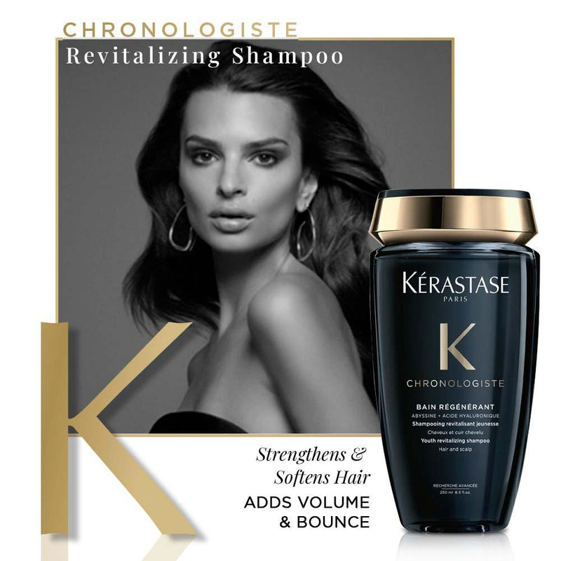 Kerastase Chronologiste - Bain Regenerant Shampoo, For Ageing Hair | Get Stronger Hair (250ml) - Reflexions Salon