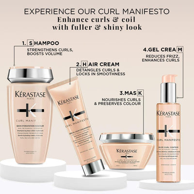 Kerastase Curl Manifesto - Bain Hydratation Douceur Shampoo 250ml - Reflexions Salon