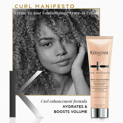 Kerastase Curl Manifesto - Creme De Jour Fondamentale Leave-in Curl Cream 150ml - Reflexions Salon