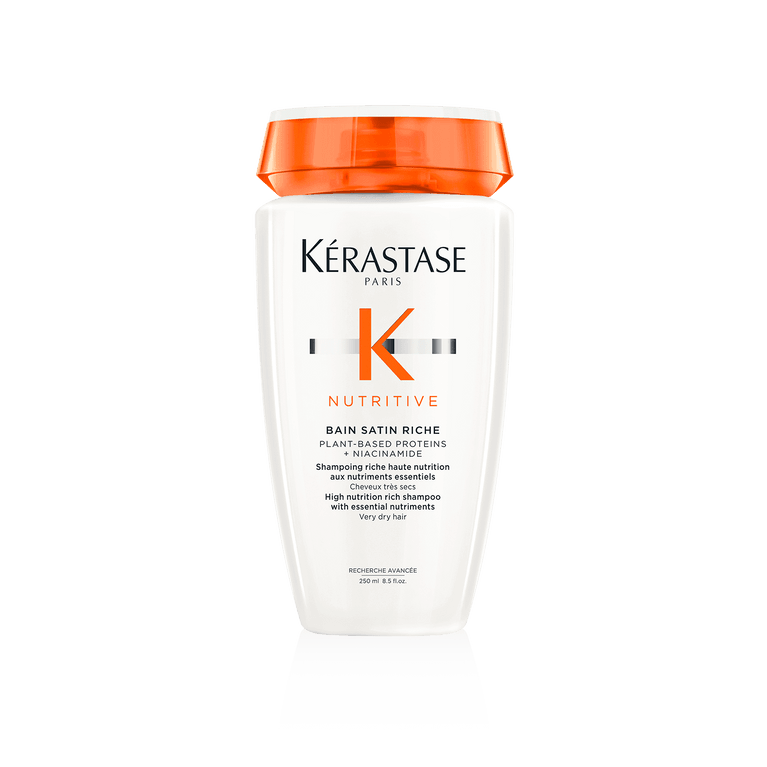 Kerastase Nutritive Bain Satin Riche, For Very Dry Hair, Gives 72Hr Hydration (250ml) - Reflexions Salon