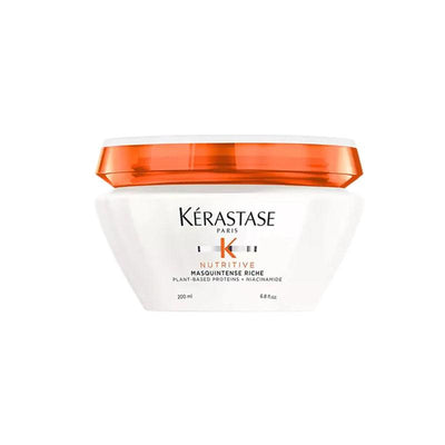 Kerastase Nutritive Masquintense Riche Mask, 72Hr Nourishing Mask For Thick Hair, Hydrates Hair (200ml) - Reflexions Salon