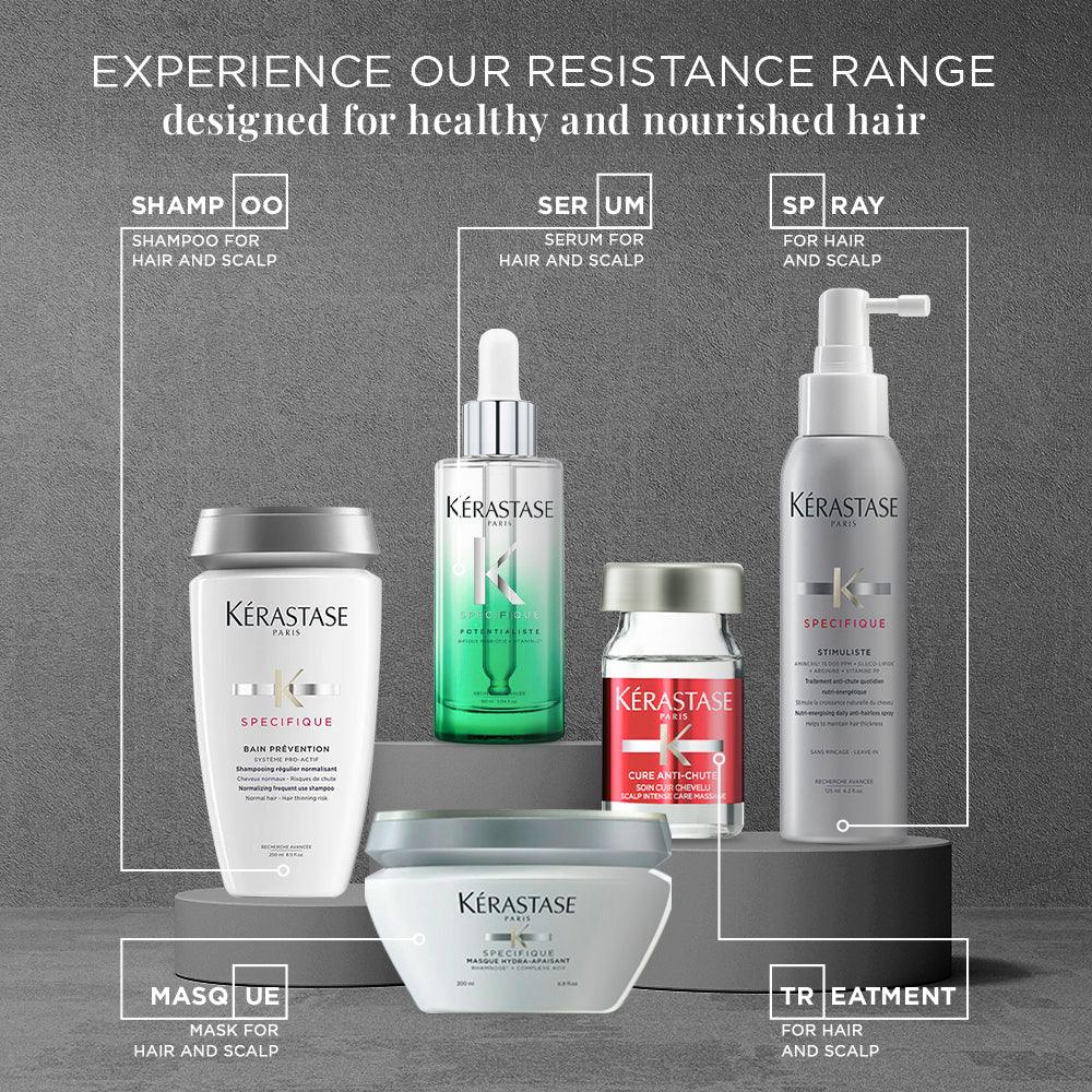 Combat Hair Loss and Promote Hair Growth with Kerastase Specific Aminexil Cure Intensive Treatment Reflexions Salon