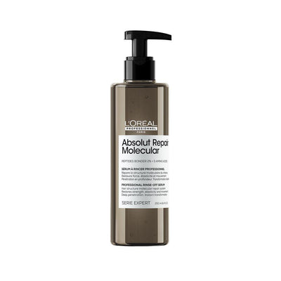 L'Oreal Absolute Repair Molecular Rinse-off Serum For Damaged Hair 250ml - Reflexions Salon