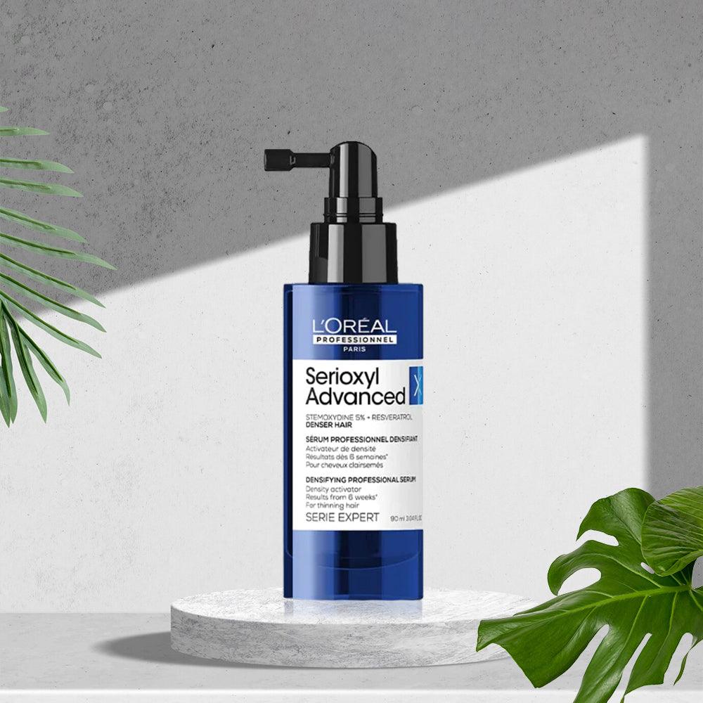 L'Oreal Professional Paris Serioxyl Advanced Denser Hair Serum | For Better Hair Density in 6 weeks* (90ml) - Reflexions Salon