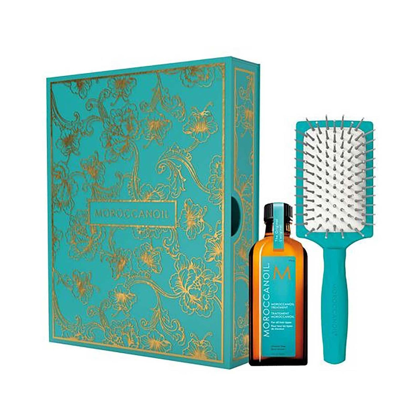 Moroccanoil Treatment - Lunar 2026 Gift Set (Treatment Original 100ml + Mini Paddle Brush) - Benefits