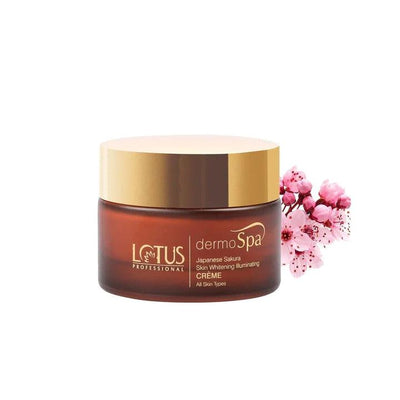 Lotus Professional - DermoSpa Japanese Sakura Skin Whitening Illuminating crème SPF 20 50g - Reflexions Salon