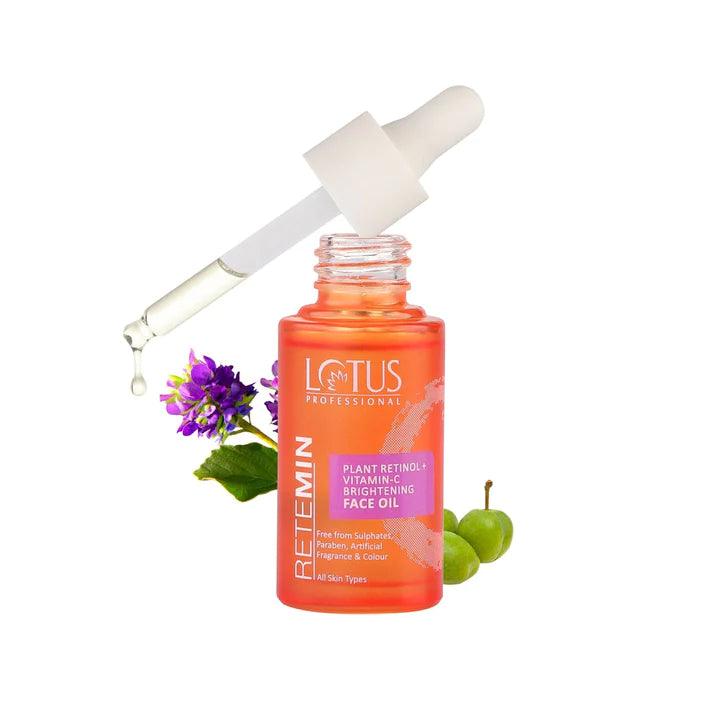 Lotus Professional - Retemin Plant Retinol+ Vitamin - C Brightening Facial Oil 28ml - Reflexions Salon