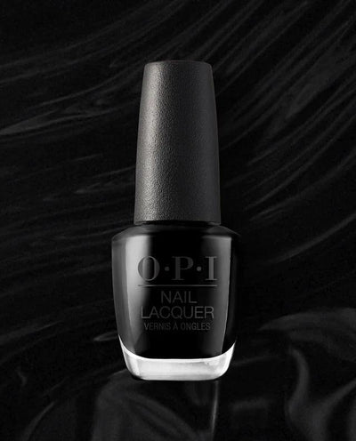 O.P.I Nail Lacquer - Black Onyx 15ml - Reflexions Salon