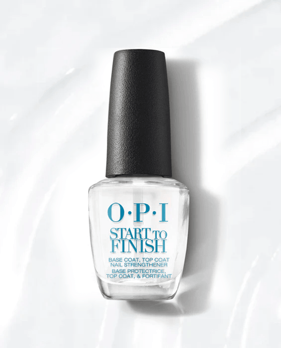 OPI - Start To Finish Base Coat, Top Coat & Strengthener 15ml - Reflexions Salon