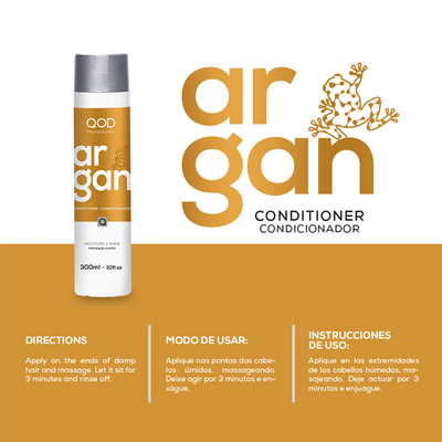 QOD ARGAN Professional Conditioner 300ml - Reflexions Salon