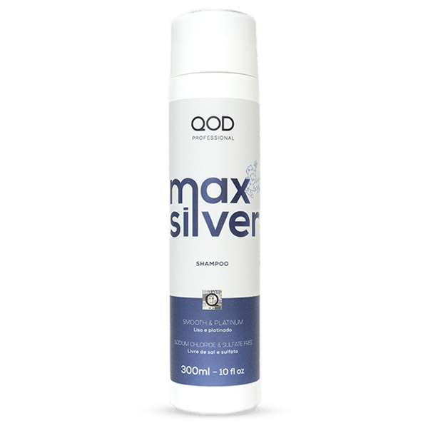 QOD MAX SILVER Professional Shampoo 300ml - Reflexions Salon