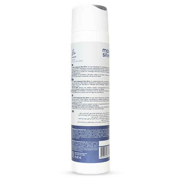 QOD MAX SILVER Professional Shampoo 300ml - Reflexions Salon