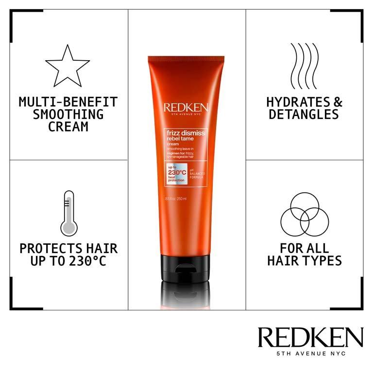 REDKEN - Frizz Dismiss Rebel Tame Cream 250ml - Reflexions Salon