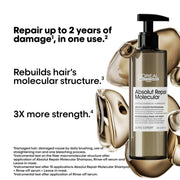 L'Oreal Absolut Repair Molecular Rinse-off Serum For Damaged Hair 250ml