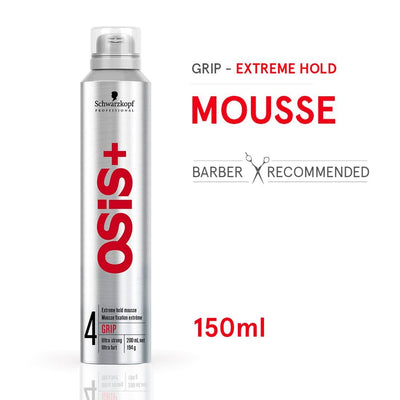 Schwarzkopf Professional OSiS+ Grip Extreme Hold Mousse 200ml - Reflexions Salon