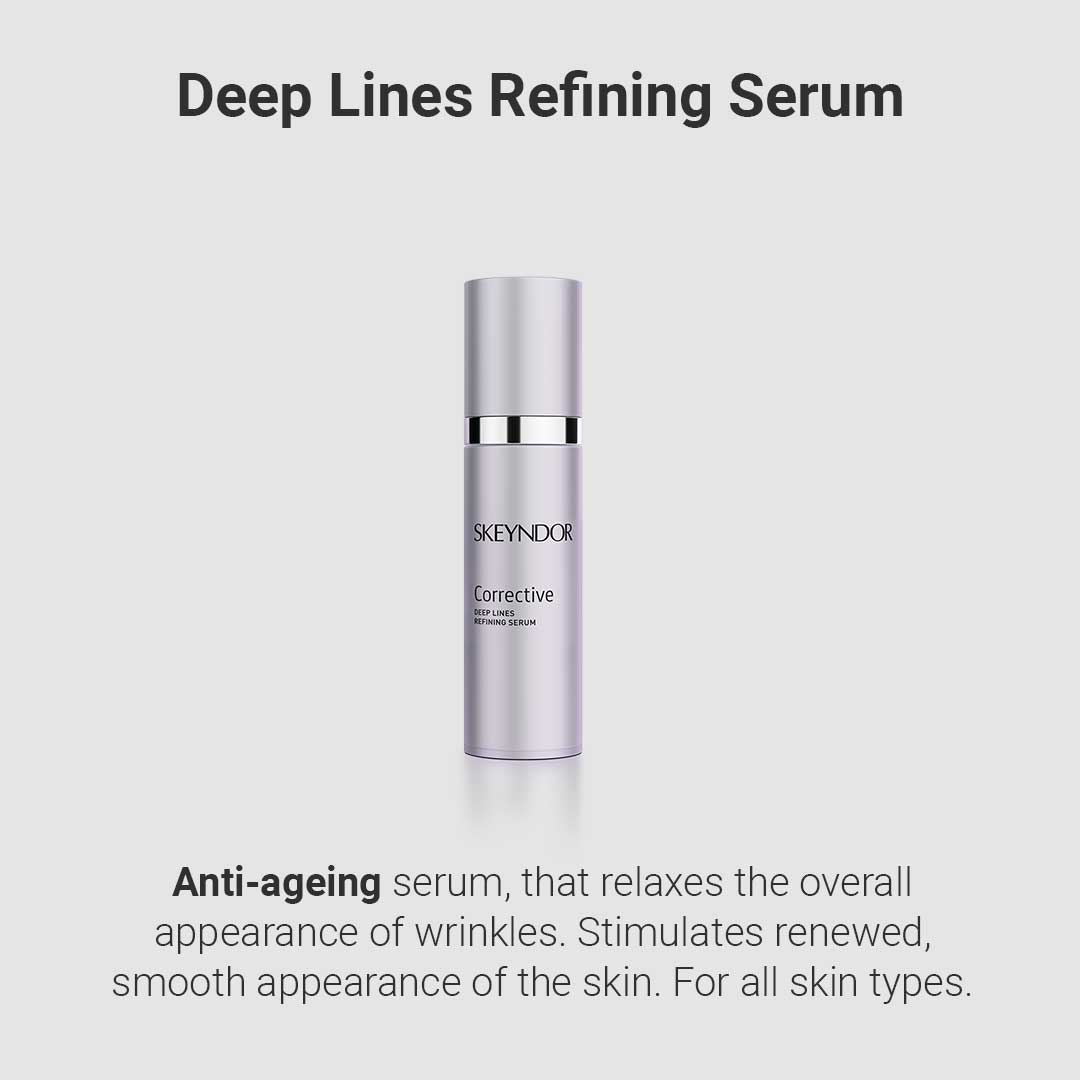 Skeyndor Corrective - Deep Lines Refining Serum 30ml – official product information