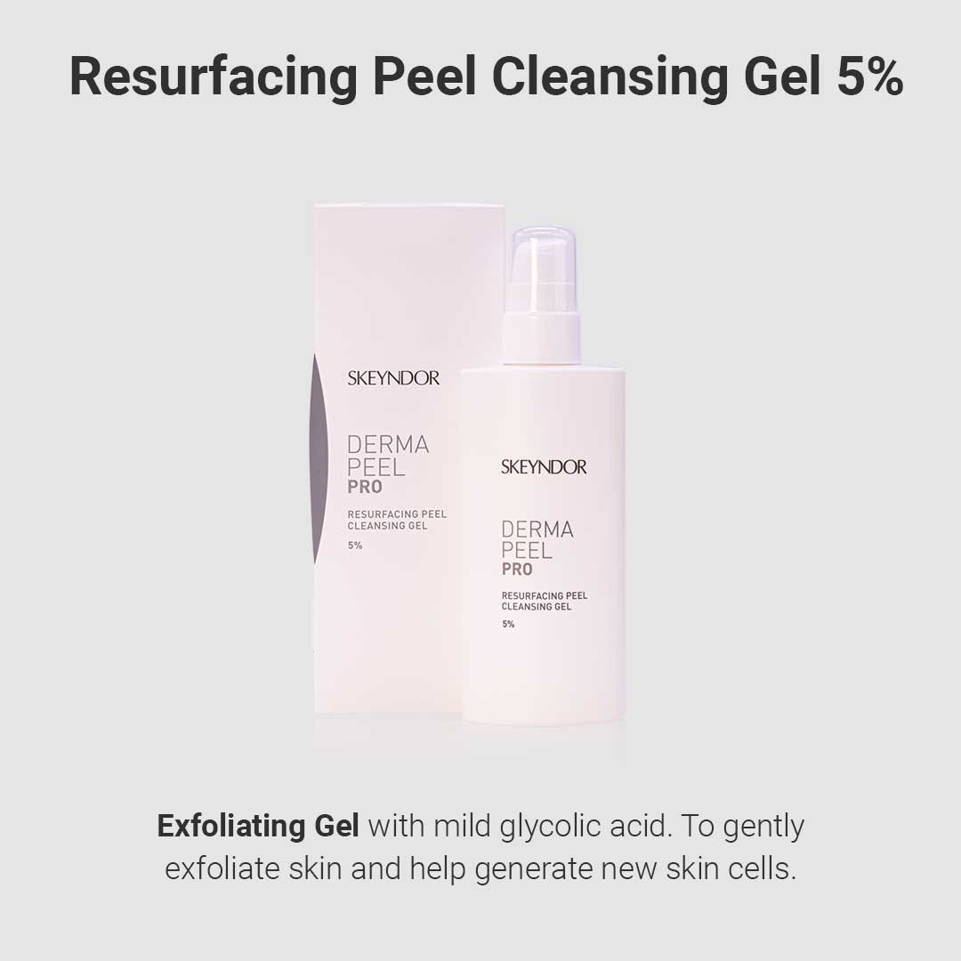 Skeyndor Derma Peel Pro - Resurfacing Peel Cleansing Gel 5% 200ml — official product information, image 2