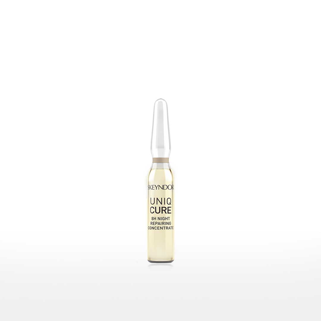Skeyndor Uniqcure - 8H Night Repairing Concentrate 7x2ml – official Skeyndor product packshot