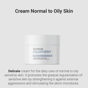 Skeyndor Aquatherm Cream for Normal to Oily Skin 50ml – official product information