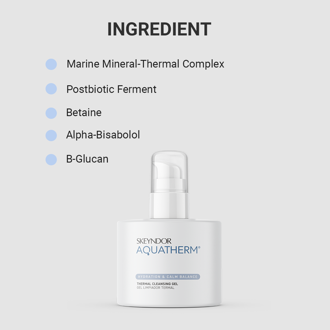 Skeyndor Aquatherm Thermal Cleansing Gel 250ml – official product information