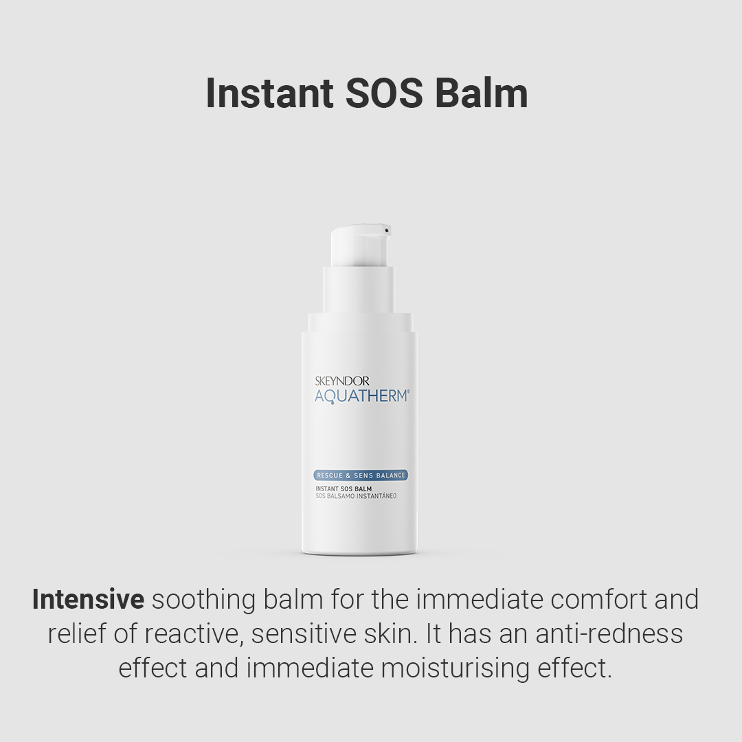Skeyndor Aquatherm Instant SOS Balm 30ml – official product information