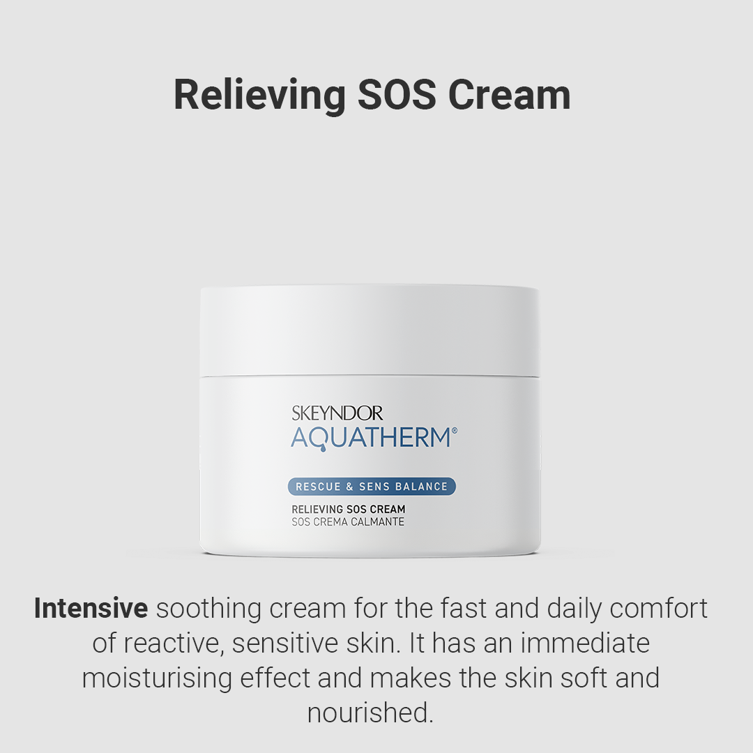 Skeyndor Aquatherm Relieving SOS Cream 50ml – official product information