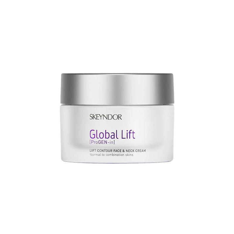 Skeyndor Global Lift - Lift Contour Face & Neck Cream (Normal to Combination Skin) 50ml – Skeyndor skincare product at Reflexions Salon India