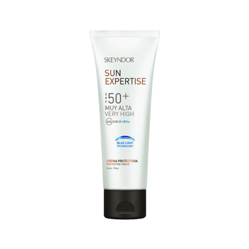 Skeyndor Sun Expertise Blue Light Technology SPF50+ OCEAN RESPECT Protective Cream – Protects, for Radiance & Hydration – Skeyndor skincare product at Reflexions Salon India