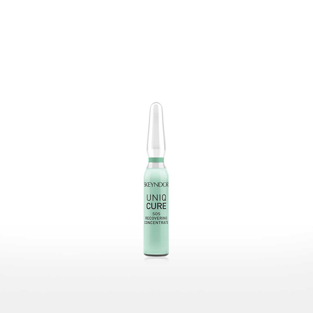 Skeyndor Uniqcure - SOS Recovering Concentrate 7x2ml – official Skeyndor product packshot