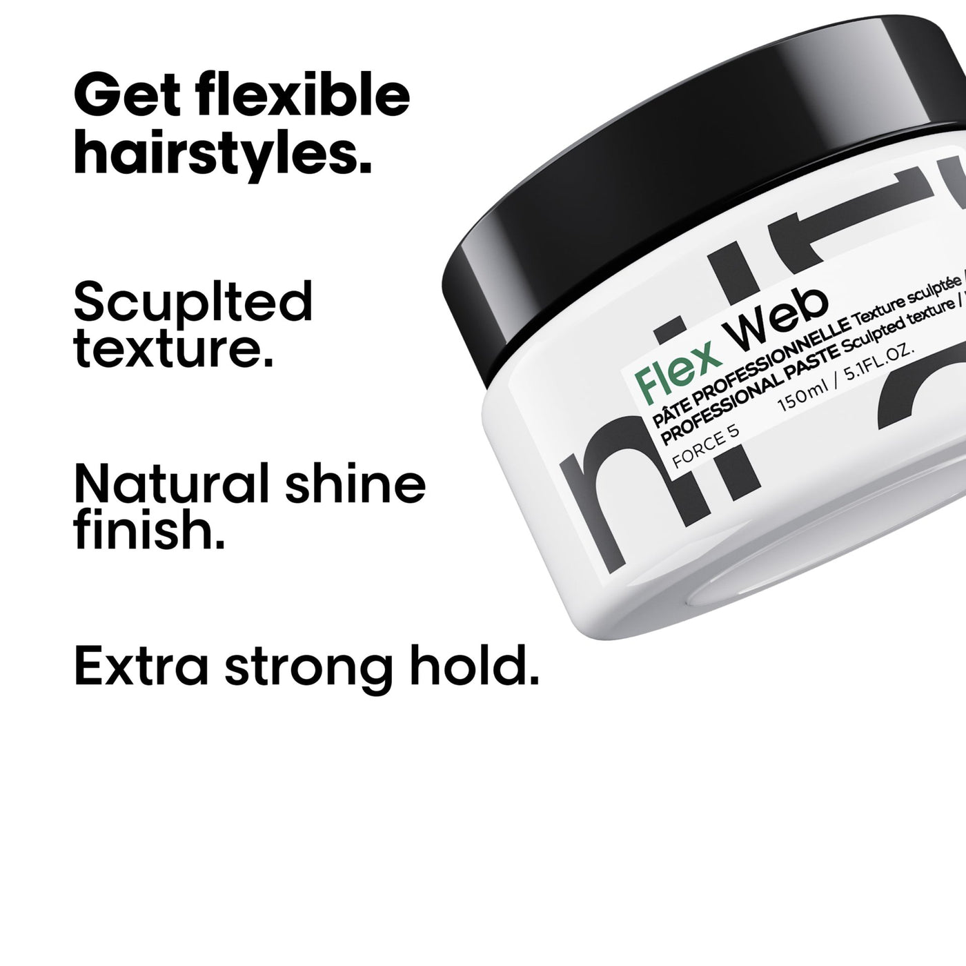 L'Oreal Tecni Art Flex Web Styling Paste - 150ml