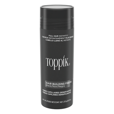 Toppik Hair Building Fibers (Black) 27.5gm - Reflexions Salon