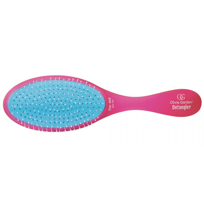 Olivia Garden Detangler Medium-Thick - Pink Brush