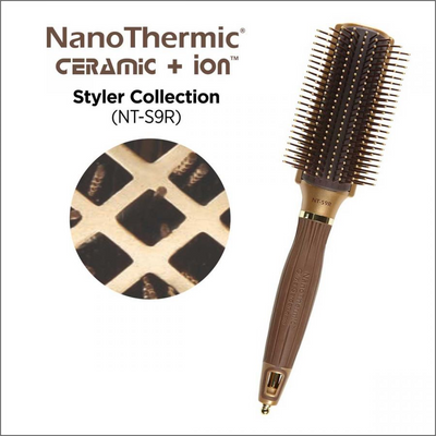 Olivia Garden NanoThermic Ceramic + Ion Styler Brush
