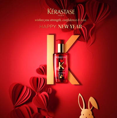 Kerastase Elixir Ultime - LHuile Original Hair Oil Rabbit Rouge Limited Edition 100ml