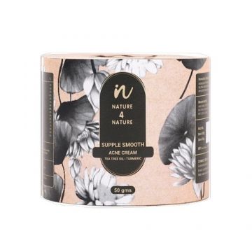 Nature 4 Nature - Supple Smooth Acne Cream - 50 gm