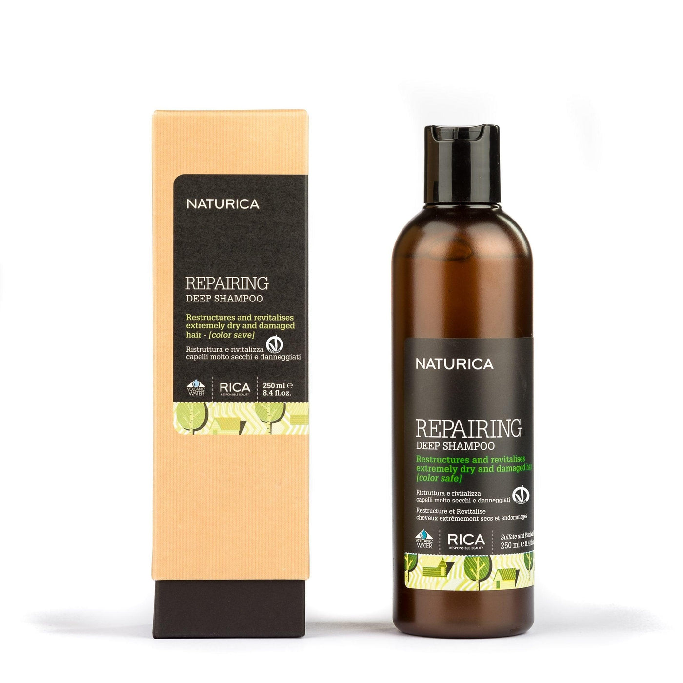 Naturica - Repairing Deep Shampoo 250ml - Reflexions Salon