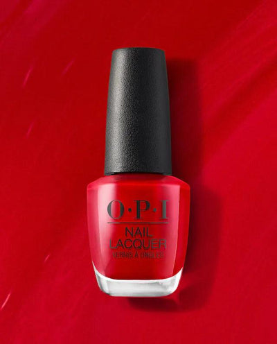 O.P.I Nail Lacquer - Big Apple Red 15ml - Reflexions Salon