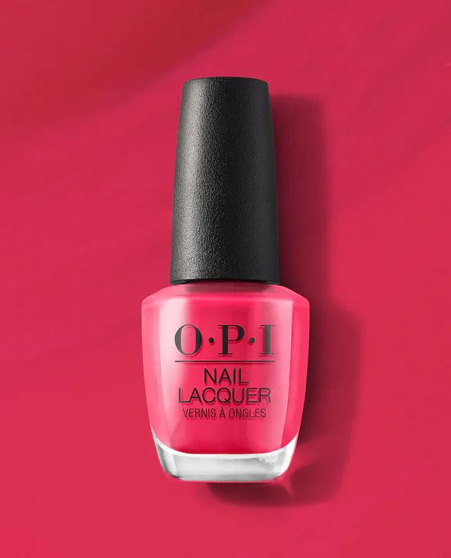 O.P.I Nail Lacquer - Charged Up Cherry 15ml - Reflexions Salon