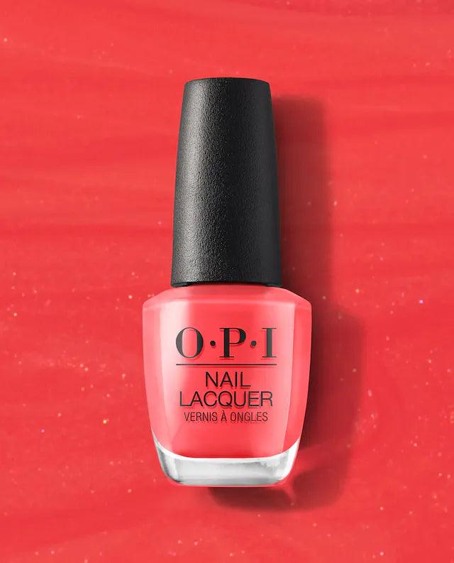 O.P.I Nail Lacquer - I Eat Mainely Lobster 15ml - Reflexions Salon