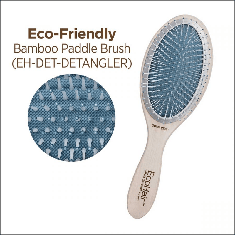 Olivia Garden Eco hair Oval Detangler Brush - Reflexions Salon