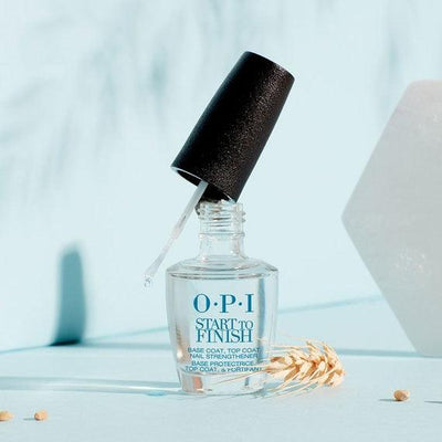 OPI - Start To Finish Base Coat, Top Coat & Strengthener 15ml - Reflexions Salon